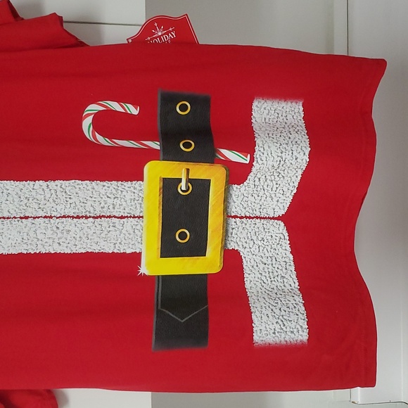 Holiday Santa look tshirt XL NWT pharmacy to find - Picture 4 of 6